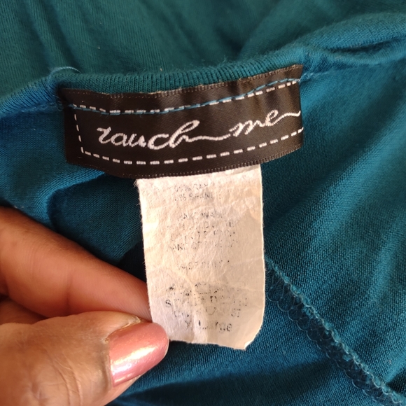 Touch me Green Short Sleeve Maxi Dress. Size XL - Picture 12 of 12